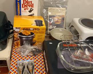 Items Located In The Kitchen Area Of The Basement