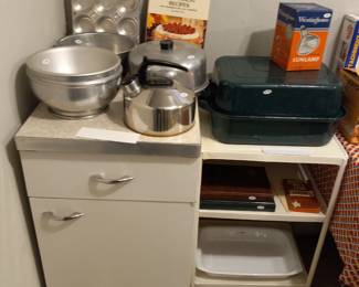 Items Located In The Kitchen Area Of The Basement