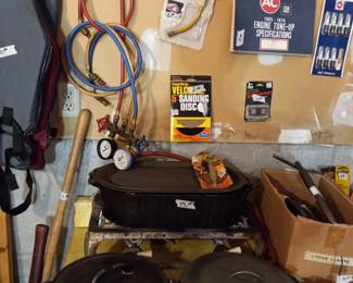 Items Located In The Two Car Garage
