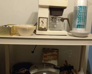 Items Located In The Kitchen Area Of The Basement