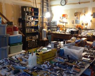 Items Located In The Two Car Garage