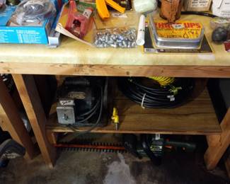 Items Located In The Two Car Garage