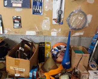 Items Located In The Two Car Garage