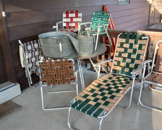 Items Located On The Back Porch Entry