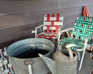 Items Located On The Back Porch Entry