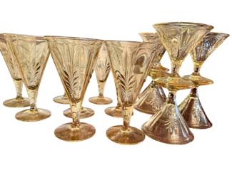 Fostoria Baroque Topaz