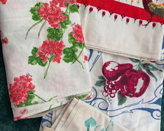 Vintage tablecloths