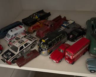 Vintage toy cars