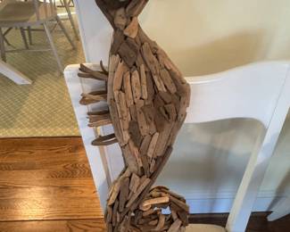 Sea Horse made from drift wood