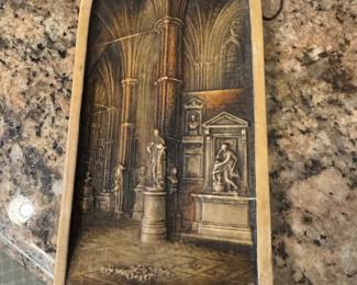 Antique Abby souvenir of Dickens' memorial