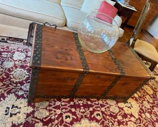 large cedar chest