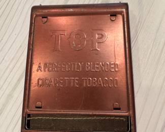 Vintage metal cigarette roller
