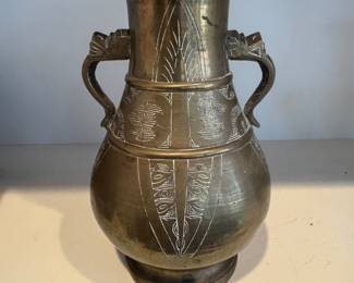 Brass vase