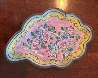 Cloisonné dish