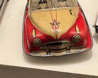 Vintage police car