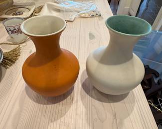 Pair of Coors Pottery vases