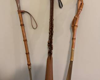 Vintage shoe horns