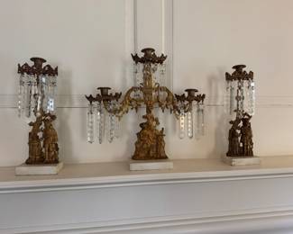 three piece garniture set