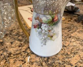Vintage chocolate pot