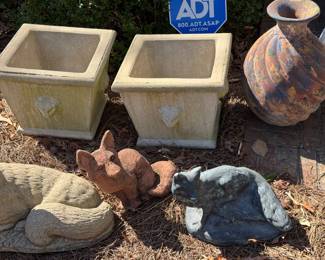 Planters, garden vase, garden statues