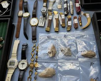 Watches and arrowheads