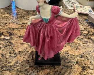 Royal Doulton figurine...cracked base