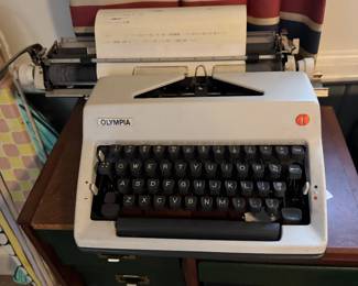 Vintage manual typewriter