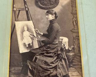 One of the cabinet photos in the album