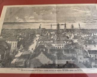 Harper’s Weekly Charleston print