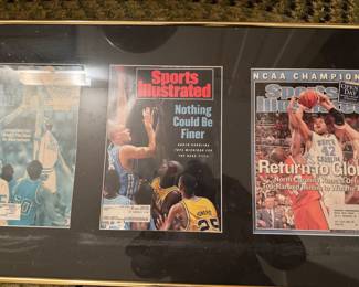 Framed Heels memorabilia