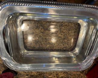 Interesting casserole set with pyrex insert