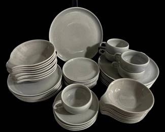 Russell Wright, Granite Gray, Steubenville Dinnerware