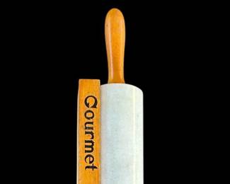 Gourmet Rolling Pin, Marble Wood