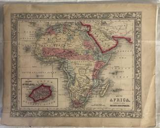 Historic Map Of Africa