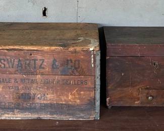 Antique Storage Boxes