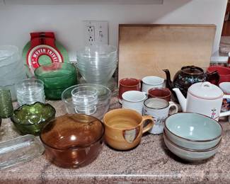 Bowls and Coffee Mugs