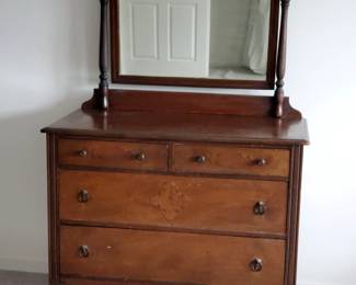 Antique Dresser w/ Mirror