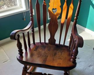 S. Bent & Bros. Vintage Rocking Chair