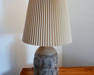 Wizard of Clay Lamp