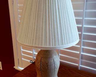 Wizard of Clay Lamp