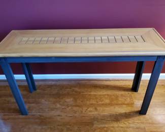 Sofa / Console Table w/ Painted Legs