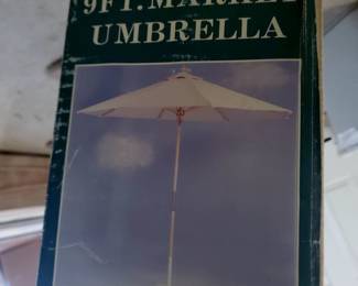 9' Market Umbrella (NIB)