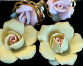bisque earrings
