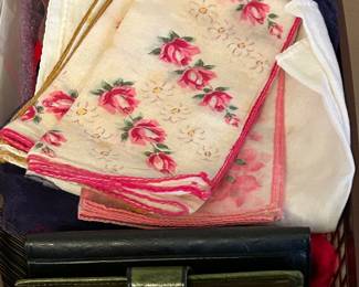 Ladies vintage hankies