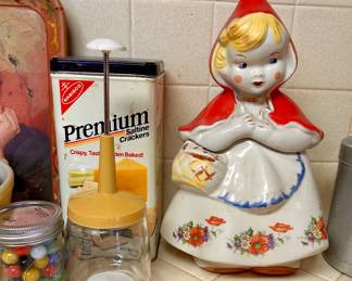 Little Red Riding Hood Cookie Jar