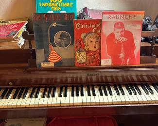 vintage song books and sheet music