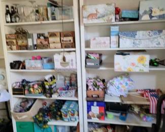 lots of crafting supplies 