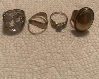 Sterling rings
