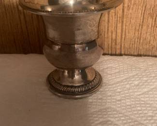 Sterling toothpick holder.92 Toz