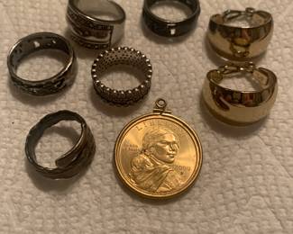 Misc. costume jewelry